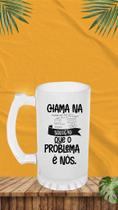 CANECA DE CHOPP VIDRO JATEADO FOSCA - 475ml - Deko - Valor unitário CANECA DE CHOPP VIDRO JATEADO FOSCA - 475ml - Deko - Valor unitário
