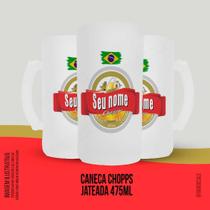 Caneca de Chopps Jateada 475ml