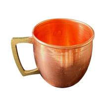 Caneca de Cobre Barril 300 Ml (Lisa / Alça de Bronze) Caneca de Cobre Barril 300 Ml (Lisa / Alça de Bronze)