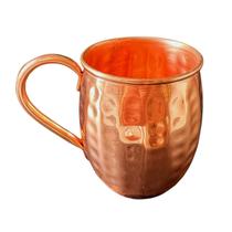 Caneca de Cobre Barril 300 Ml (Martelada / Alça de Cobre) Caneca de Cobre Barril 300 Ml (Martelada / Alça de Cobre)