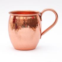 Caneca de Cobre Moscow Mule Martelada Lúmina 300ml