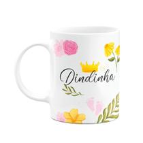 Caneca de Dindos - Dindinha - 325ml - Branca Caneca de Dindos - Dindinha - 325ml - Branca