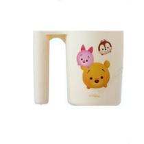 Caneca de enxágue com porta escova disney tsum tsum miniso 9 cm.