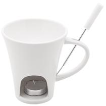 Caneca de fondue Ivy branca Lyor 200 ml