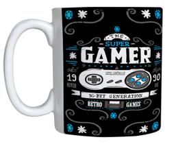 Caneca de Gamer Games de Porcelana 325 ML Para Presente