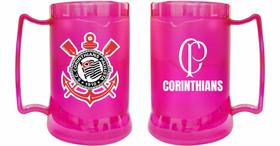 Caneca De Gel Corinthians Rosa Timão