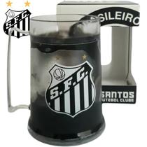 Caneca De Gel Santos Futebol Clube Ideal Para Bebidas Geladas Presente Para Pai