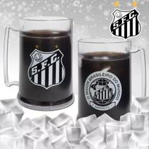 Caneca De Gel Santos Ideal Para Chopp E Cerveja Presente Para Pai Entrega Rápida