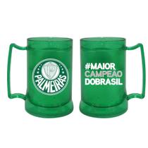 Caneca De Gel Verde Palmeiras Maior Campeão Do Brasil 400Ml