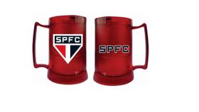 Caneca de gel vermelho-São Paulo SPFC Caneca de gel vermelho-São Paulo SPFC