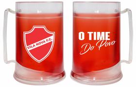 Caneca De Gel Vermelho Vila Nova Goias Tigrao 300ml