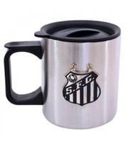 Caneca De Inox Com Tampa 370ml - Santos