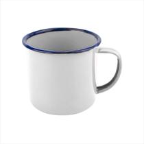 Caneca De Metal Esmaltado Retrô 350 ml Cores