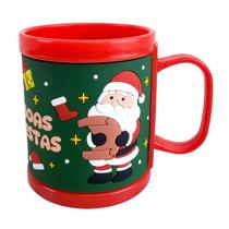 Caneca de Natal Emborrachada Copo Natalino Papai Noel 320ml Caneca de Natal Emborrachada Copo Natalino Papai Noel 320ml