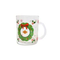 Caneca de Natal Vidro 330ml Estampada Natal Mágico Presente Caneca de Natal Vidro 330ml Estampada Natal Mágico Presente