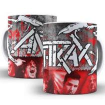 Caneca de Plastico Anthrax Logo