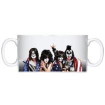 Caneca de Plastico banda Kiss Hard Rock