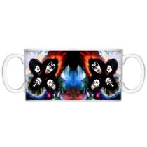 Caneca de Plastico Banda Kiss Psycho Circus