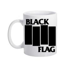 Caneca de Plastico Bandas Black Flag Caneca de Plastico Bandas Black Flag