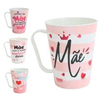 Caneca de Plástico Dia Das Mães 430ml - Red