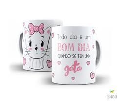 Caneca de polímero Dia das Mães - Mãe de Pet