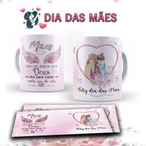 Caneca de polímero Dia das Mães
