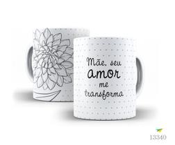 Caneca de polímero Dia das Mães