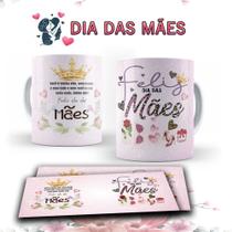 Caneca de polímero Dia das Mães
