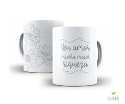 Caneca de polímero Dia das Mães