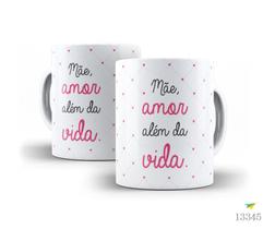 Caneca de polímero Dia das Mães