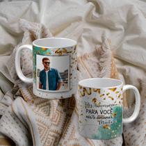 Caneca de polimero personalizada aniversario nos te amamos Caneca de polimero personalizada aniversario nos te amamos