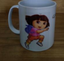 caneca de polimero personalizada com estampas variadas