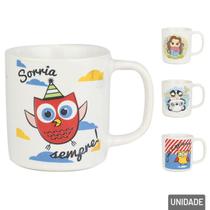 Caneca de Porcelana 200ml 2 Peças Lisas - Tudo em Caixa
