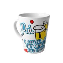 Caneca de Porcelana 290ml para Dia dos Pais Estampa Sortida Caneca de Porcelana 290ml para Dia dos Pais Estampa Sortida