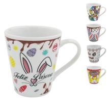 Caneca de Porcelana 290ml Páscoa - Terramada Caneca de Porcelana 290ml Páscoa - Terramada