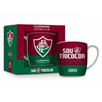 Caneca de Porcelana 300ml - Fluminense - Brasfoot