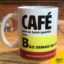 Caneca de porcelana 320ml - Remédio Café