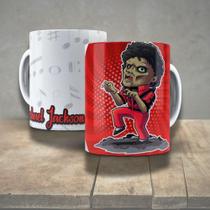 Caneca De Porcelana 325ml Decorada ícones Da Música Michael Jackson 3 Caneca De Porcelana 325ml Decorada ícones Da Música Michael Jackson 3