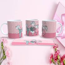 Caneca de Porcelana 325ml Decorada Mães Estampa 40 Caneca de Porcelana 325ml Decorada Mães Estampa 40