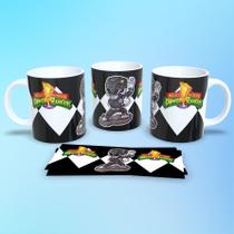 Caneca de Porcelana 325ml Decorada Power Rangers Estampa 4
