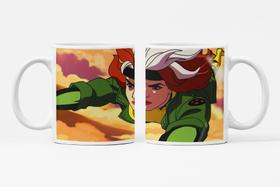 Caneca de Porcelana 325ml Desenho X-Men Personalizada Md10