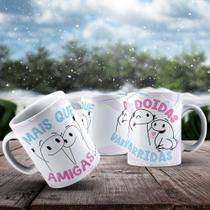 Caneca De Porcelana 325ml Flork Amizade Flork Amizade 10 Caneca De Porcelana 325ml Flork Amizade Flork Amizade 10