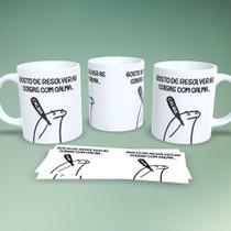 Caneca de Porcelana 325ML Flork Frases Estampa 13 Branco Compatível com Micro-ondas Outras Marcas Caneca de Porcelana 325ML Flork Frases Estampa 13 Branco Compatível com Micro-ondas Outras Marcas