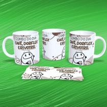 Caneca de Porcelana 325ML Flork Musical Estampa 13 Branca com Estampa Colorida Outras Marcas Caneca de Porcelana 325ML Flork Musical Estampa 13 Branca com Estampa Colorida Outras Marcas