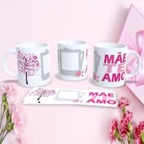 Caneca de Porcelana 325ML Mães Estampa 11 Decorada Dia das Mães Branco Outras Marcas Caneca de Porcelana 325ML Mães Estampa 11 Decorada Dia das Mães Branco Outras Marcas