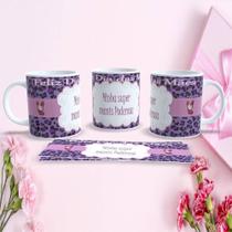 Caneca de Porcelana 325ML Mães Estampa 33 Decorada Dia das Mães Uso em Micro-ondas Outras Marcas Caneca de Porcelana 325ML Mães Estampa 33 Decorada Dia das Mães Uso em Micro-ondas Outras Marcas