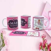 Caneca de Porcelana 325ML Mães Estampa 42 Branca Apta micro-ondas e lava-louças Outras Marcas Caneca de Porcelana 325ML Mães Estampa 42 Branca Apta micro-ondas e lava-louças Outras Marcas