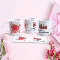 Caneca de Porcelana 325ML Mães Estampa 82 Temática Dia das Mães Branco Outras Marcas Caneca de Porcelana 325ML Mães Estampa 82 Temática Dia das Mães Branco Outras Marcas