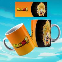 Caneca de Porcelana 325ml Personalizada Animes Decorada Dragon Ball 5