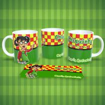 Caneca de Porcelana 325ml Personalizada Decorada Turma do Chaves Chiquinha Caneca de Porcelana 325ml Personalizada Decorada Turma do Chaves Chiquinha